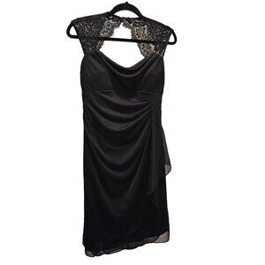 Scarlett Women's Dress | Black Lace | Formal | Cocktail | SZ 6